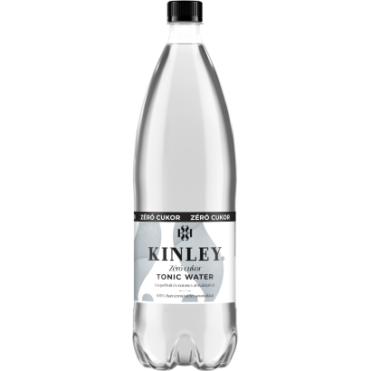 Kinley Tonic Water Zéró cukor energiamentes szénsavas üdítőital édesítőszerekkel 1,5 l