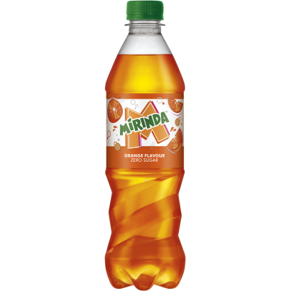 Mirinda energiamentes narancsízű szénsavas üdítőital édesítőszerekkel 0,5 l