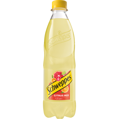 Schweppes Citrus Mix citrusízű szénsavas üdítőital cukorral és édesítőszerekkel 0,5 l