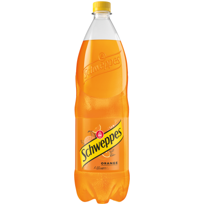 Schweppes narancsízű szénsavas üdítőital cukorral és édesítőszerekkel 1,5 l