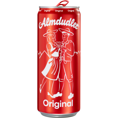 Almdudle Original szénsavas üdítőital alpesi gyógynövénykivonatokkal 330 ml