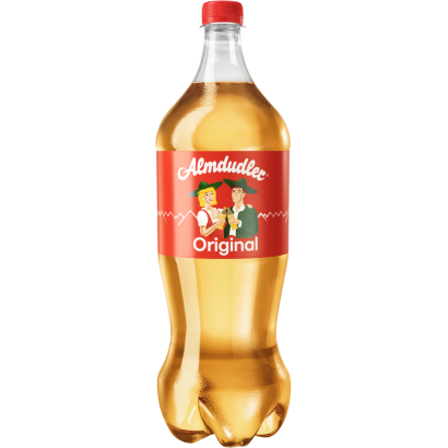 Almdudler Original szénsavas üdítőital alpesi gyógynövénykivonatokkal 1,5 l