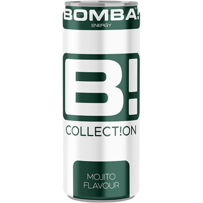 BOMBA! Collection hőkezelt, koffeintartalmú, szénsavas ital cukorral és édesítőszerekkel 250 ml