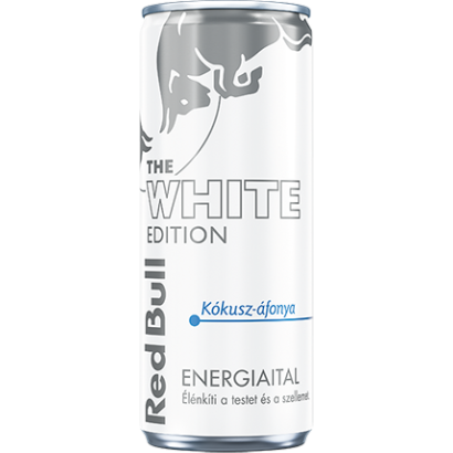 Red Bull The White Edition energiaital kókusz és áfonya ízesítéssel 250 ml