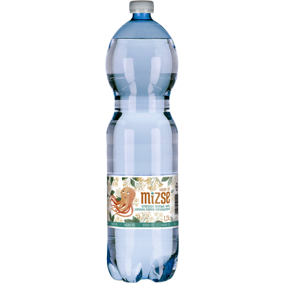 Mizse bodza ízű, természetes ásványvíz alapú, szénsavas üdítőital édesítőszerekkel 1,5 l