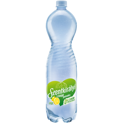 Szentkirályi Egy csepp gyümölcs citrom ízű szén-dioxiddal enyhén dúsított ital 1500 ml