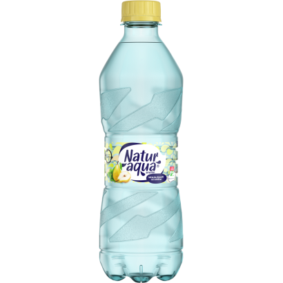 NaturAqua Emotion körte és citromfű ízű szénsavas üdítőital 500 ml