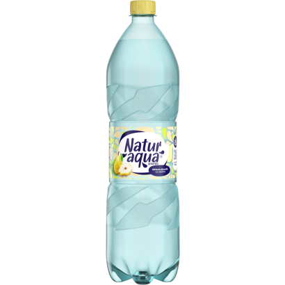 NaturAqua Emotion körte és citromfű ízű szénsavas üdítőital 1,5 l