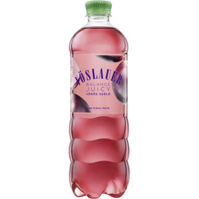 Vöslauer Balance Juicy szőlőízű természetes ásványvíz alapú szénsavas üdítőital 0,75 l