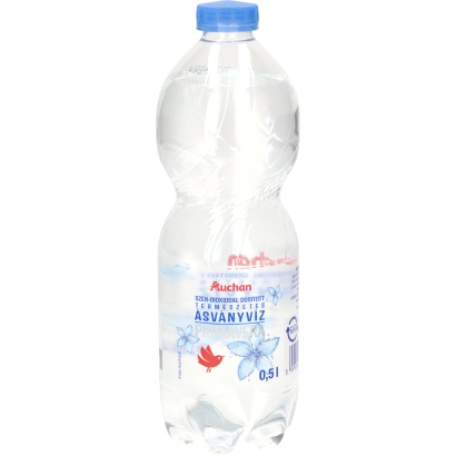 Auchan Kedvenc Primavera szénsavas ásványvíz 0,5 L