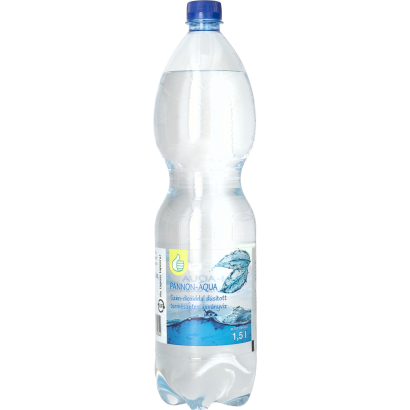 Auchan Tipp Pannon-Aqua szénsavas ásványvíz 1,5 L