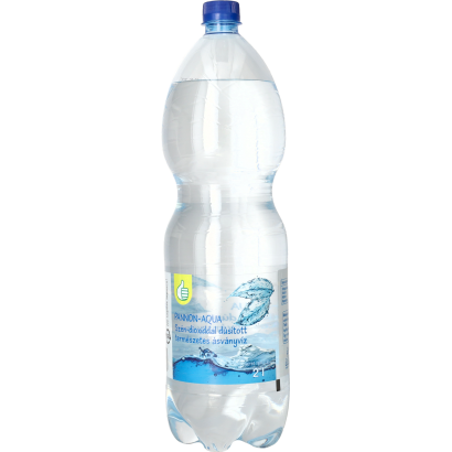 Auchan Tipp Pannon-Aqua szén-dioxiddal dúsított természetes ásványvíz 2 l