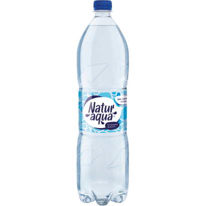 NaturAqua szén-dioxiddal dúsított természetes ásványvíz 1,5 l