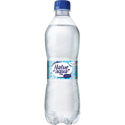 NaturAqua szén-dioxiddal dúsított természetes ásványvíz 500 ml
