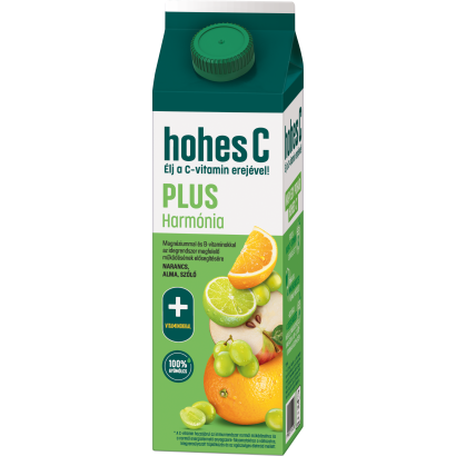 Hohes C Plus Harmónia 100% vegyes gyümölcslé 1 l