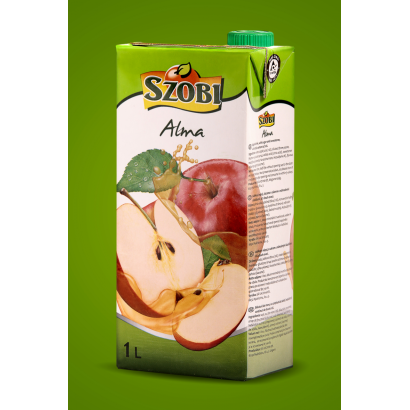 Szobi szűrt almaital cukorral és édesítőszerekkel 1 l