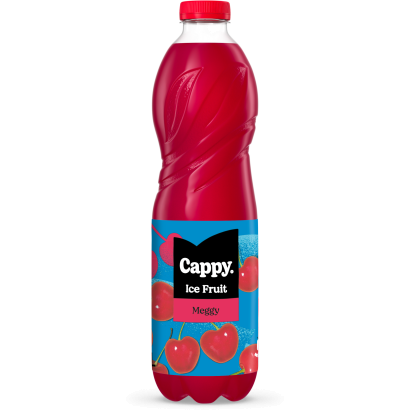 Cappy Ice Fruit Meggy szénsavmentes üdítőital meggylé sűrítményből cukorral, édesítőszerekkel 1,5 l