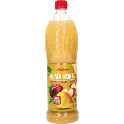 Auchan Kedvenc gyümölcsnektár alma-körte 50% 1 l