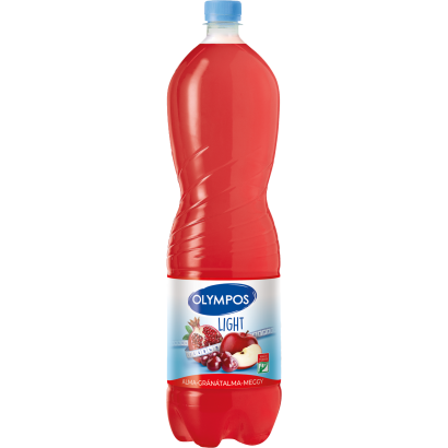 Olympos energiaszegény alma-gránátalma-meggy szénsavmentes üdítőital édesítőszerekkel 1,5 l