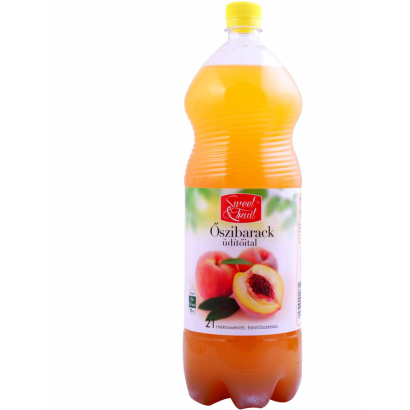Sweet & Fruit Őszibarack üdítőital  2L