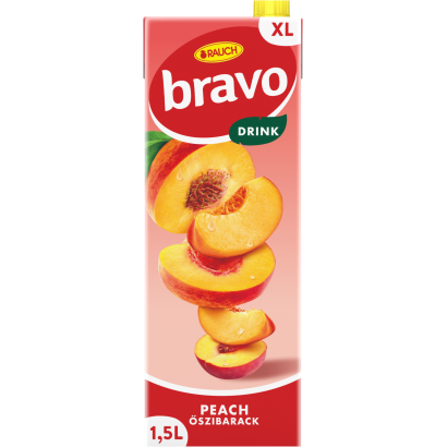 Rauch Bravo őszibarackital 1,5 l