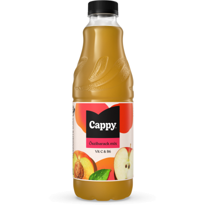 Cappy Őszibarack mix gyümölcsital őszibarackpüré és almalé sűrítményből 1 l