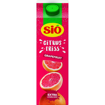 Sió Citrus Friss grapefruit gyümölcsital gyümölcshússal 1 l