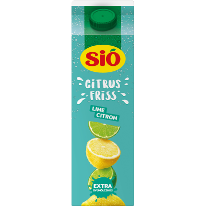 Sió Citrus Friss lime-citrom gyümölcsital gyümölcshússal 1 l