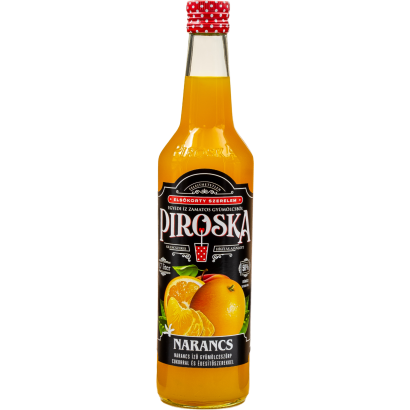 Piroska narancs ízű gyümölcsszörp 0,7L