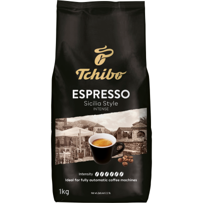 Tchibo Espresso Sicilia szemes, pörkölt kávé 1 kg
