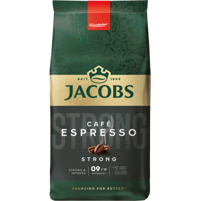 Jacobs Espresso Strong szemes pörkölt kávé 1000 g