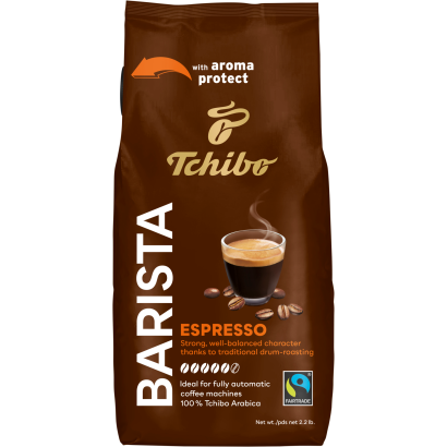 Tchibo Barista Espresso szemes, pörkölt kávé 1000 g