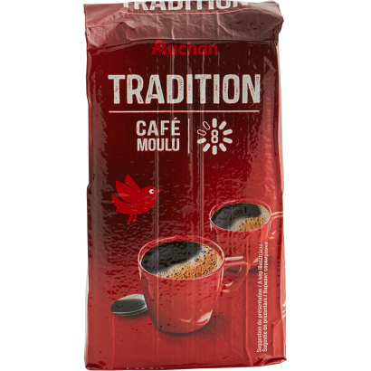 Auchan Kedvenc Őrölt kávé Tradition 250 g