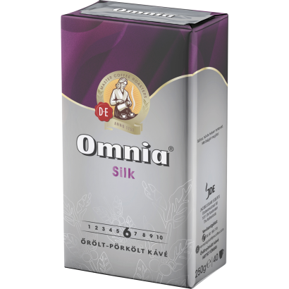 Douwe Egberts Omnia Silk őrölt-pörkölt kávé 250 g