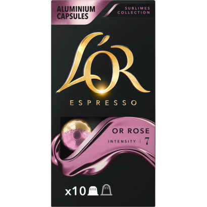 L'OR Espresso Or Rose őrölt-pörkölt kávé kapszulában 10 db 52 g
