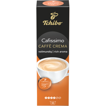 Tchibo Cafissimo Caffe Crema Rich Aroma kávékapszula 10 db 76 g