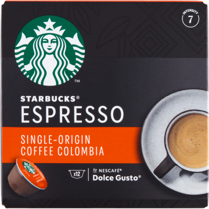 Starbucks by Nescafé Dolce Gusto Colombia Espresso kávékapszula 12 db/12 csésze 66 g
