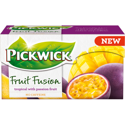 Pickwick Fruit Fusion gyümölcstea maracujalé koncentrátummal és mangó ízzel 20 filter 35 g