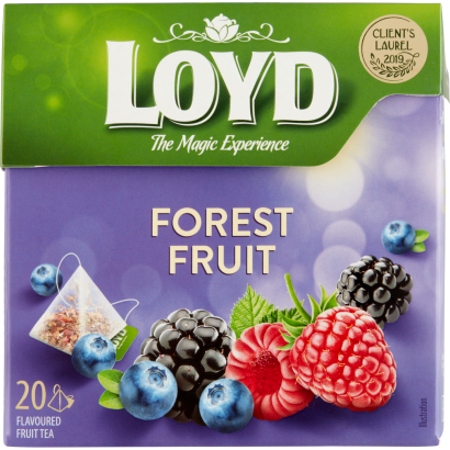 Loyd erdei gyümölcs ízű filteres tea 20 filter 40 g