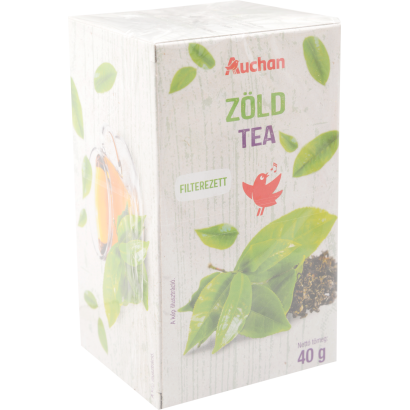 Auchan Kedvenc Zöld tea 40 g