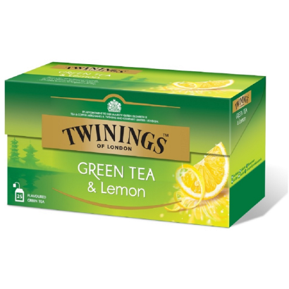 Twinings of London citrom ízesítésű zöld tea 25 filter 40 g