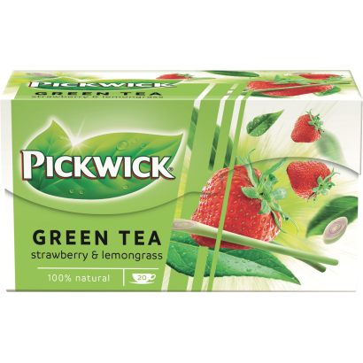Pickwick eperízű zöld tea indiai citromfűvel 20 filter 30 g