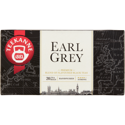 Teekanne Earl Grey bergamott ízesítésű fekete teakeverék 20 filter 33 g