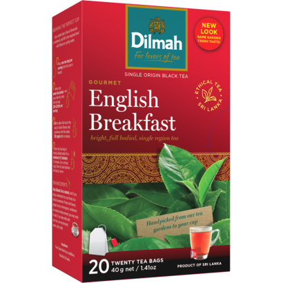 Dilmah English Breakfast filteres fekete tea 20 filter 40 g