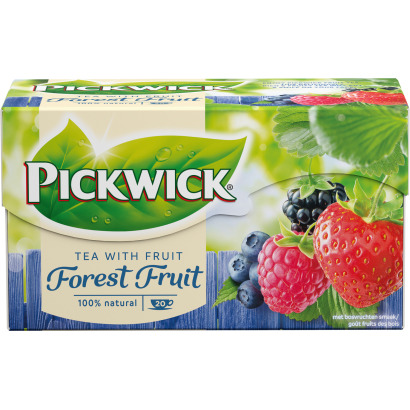 Pickwick erdeigyümölcsízű fekete tea 20 filter 30 g