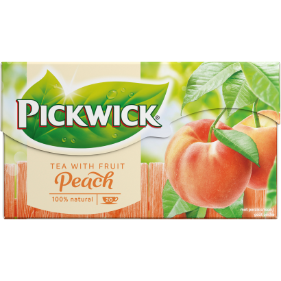 Pickwick őszibarackízű fekete tea 20 filter 30 g