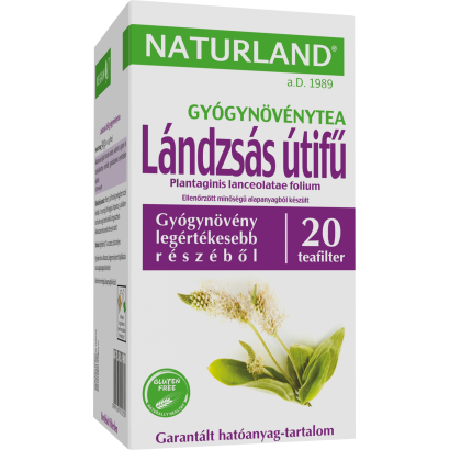 Lándzsás útifű gyógynövénytea 20x1,5 g