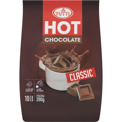 Tutti forró csokoládé italpor 10 x 20 g (200 g)