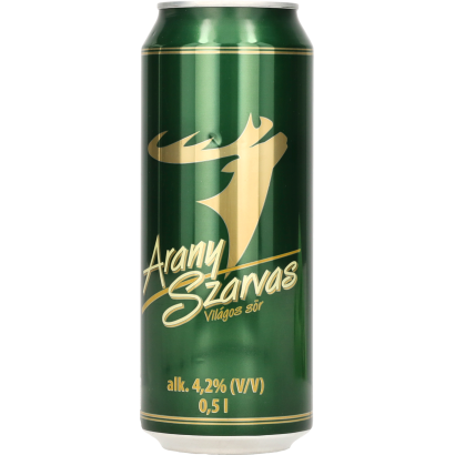 Arany szarvas világos sör 4,2% 0,5 L