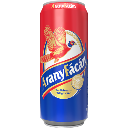 Arany Fácán világos sör 4% 500 ml